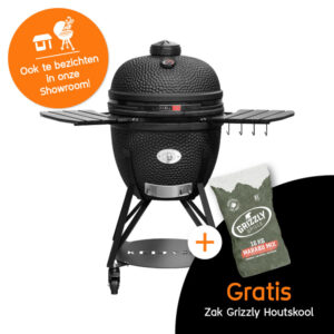 Kamado XL Zwart Keij Actie Grizzly Grills Houtskool Showroom