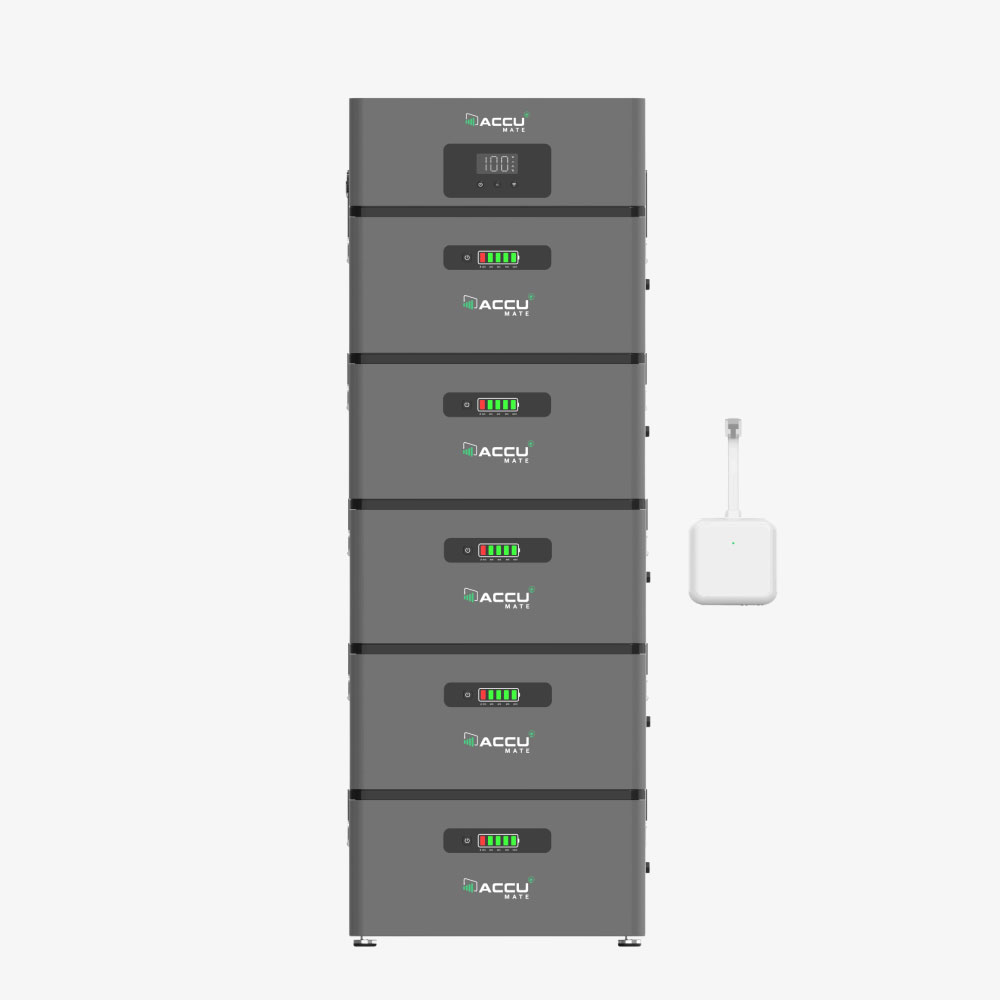 Accumate Plug-in Inverter 2 x Batterij 12KWh Opslag 1