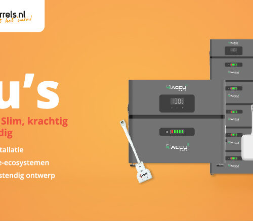 AccuMate Plug-in Thuisbatterij – Slim energie opslaan zonder installatie